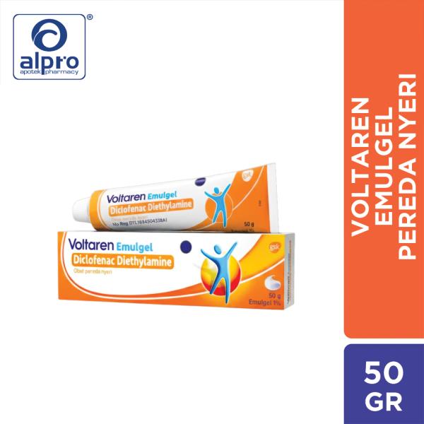Voltaren Emulgel 50Gr Gel Pereda Nyeri Dan Radang Sendi